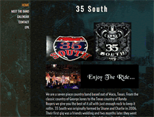 Tablet Screenshot of 35southband.com